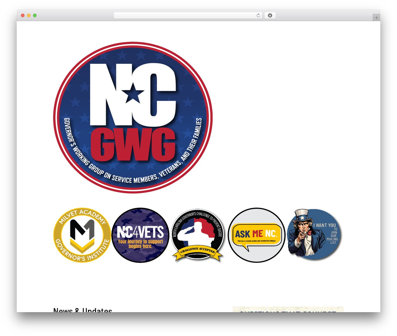 Divi premium WordPress theme - ncgwg.org