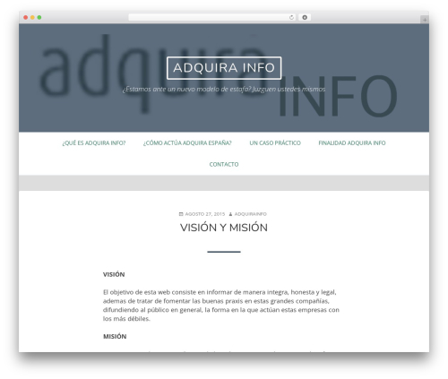 Eemeli WordPress theme - adquira.info