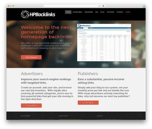 Grepfrut theme WordPress - hpbacklinks.com