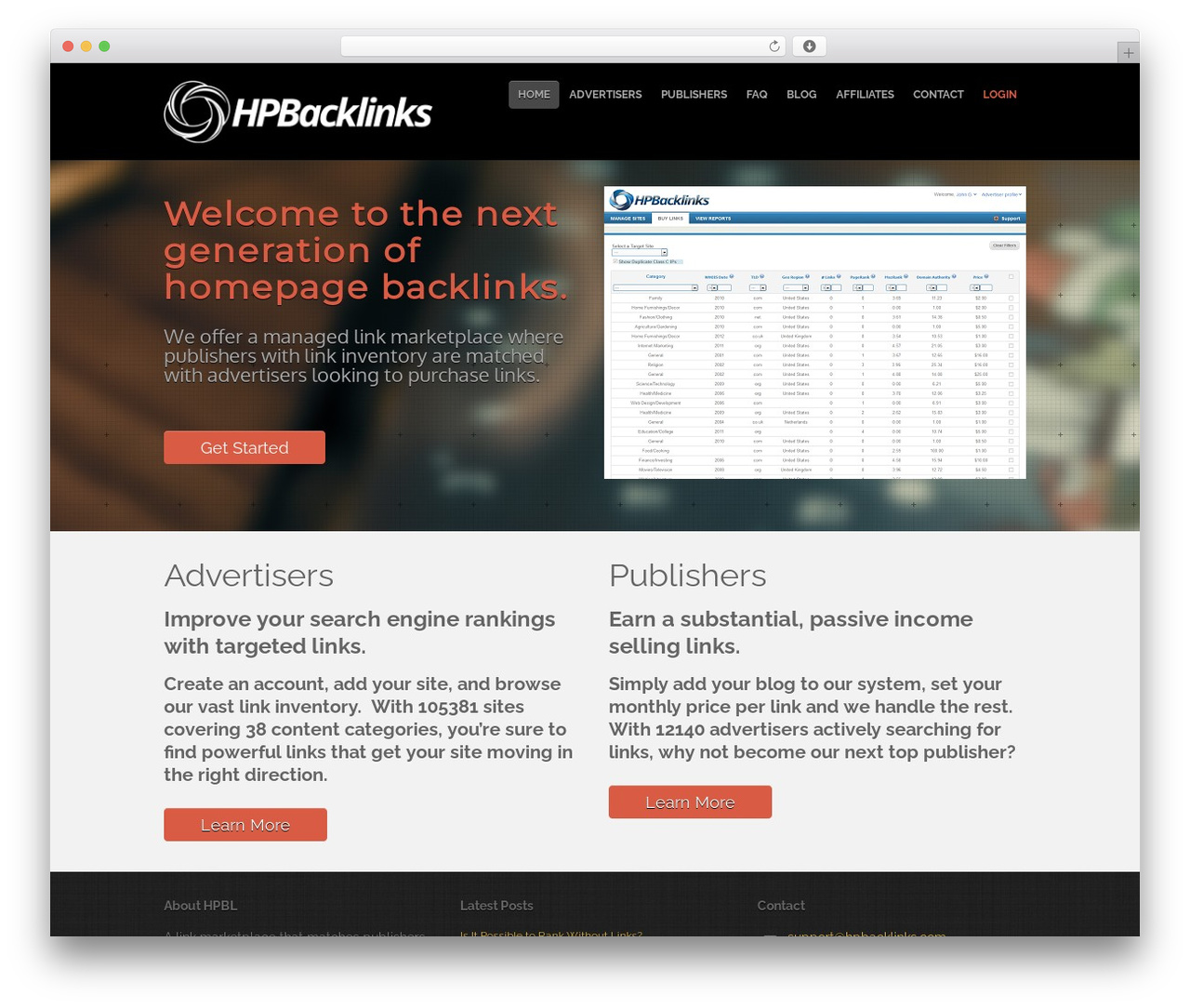 Grepfrut theme WordPress - hpbacklinks.com