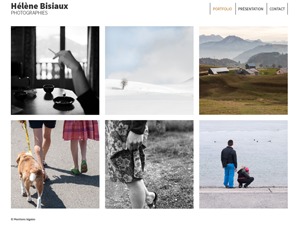 Helene WordPress gallery theme by Dan Morgan