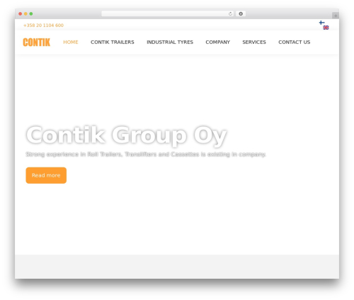Hello Elementor WordPress theme - contik.fi