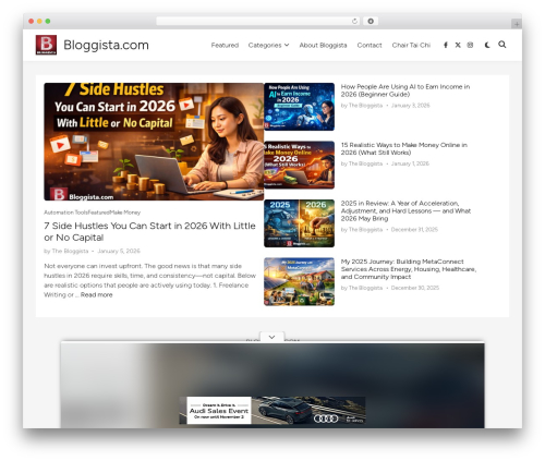 Bnm blocks WordPress plugin - bloggista.com