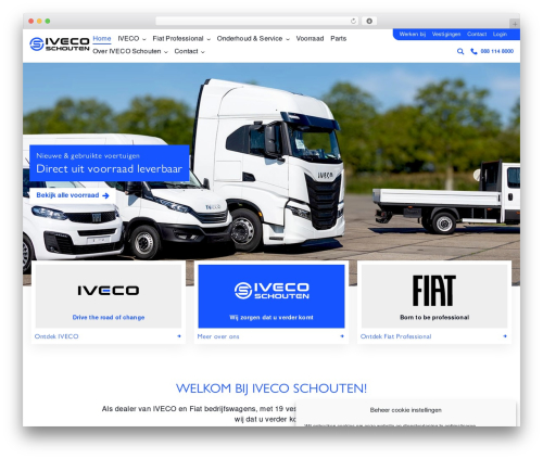 IVS WordPress theme - iveco-schouten.nl