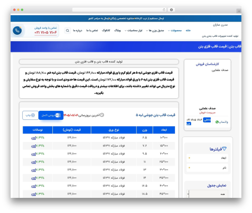 Karauos WordPress theme - modernsazan.com