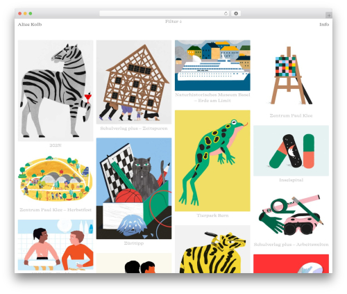 Laytheme imagehover WordPress plugin - alicekolb.ch