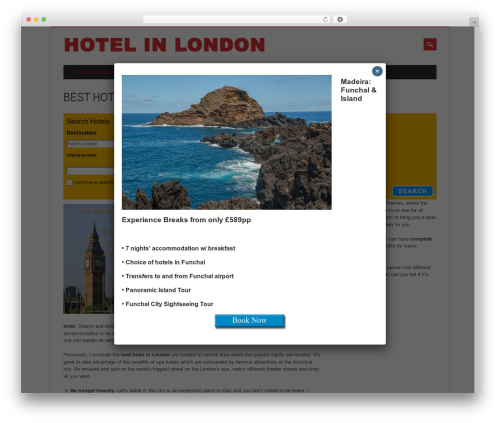 Booking.com Affiliate plugin (bookingcom-affiliate-plugin) free WordPress plugin - hotelinlondon.co
