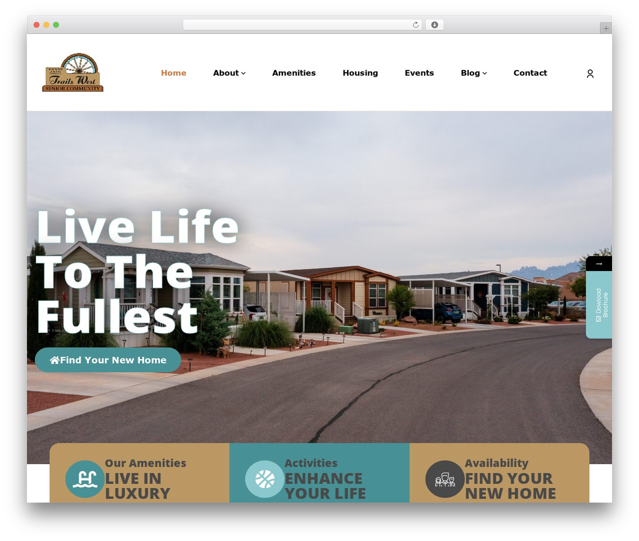 Onilife WordPress theme - trailswestnm.com