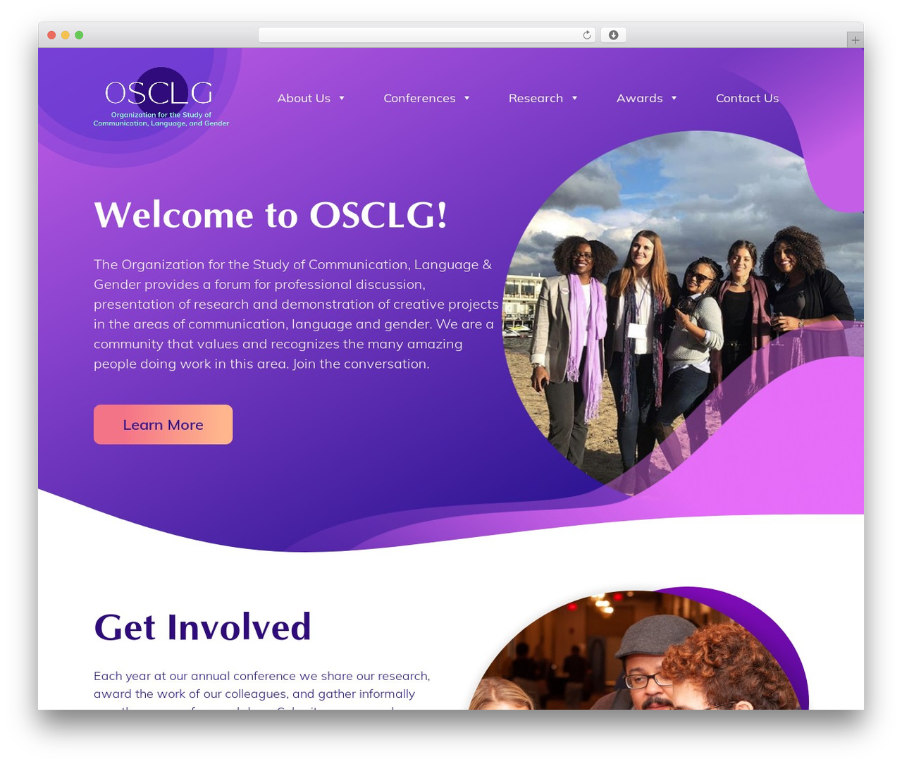 OSCLG theme WordPress - osclg.org