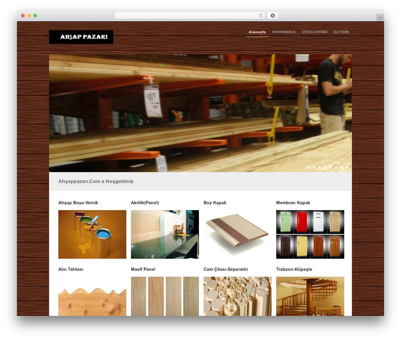 Proyecto WordPress theme - ahsappazari.com