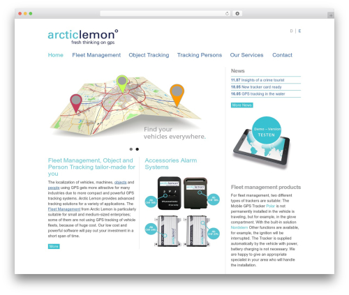 Skeleton theme WordPress - arcticlemon.com