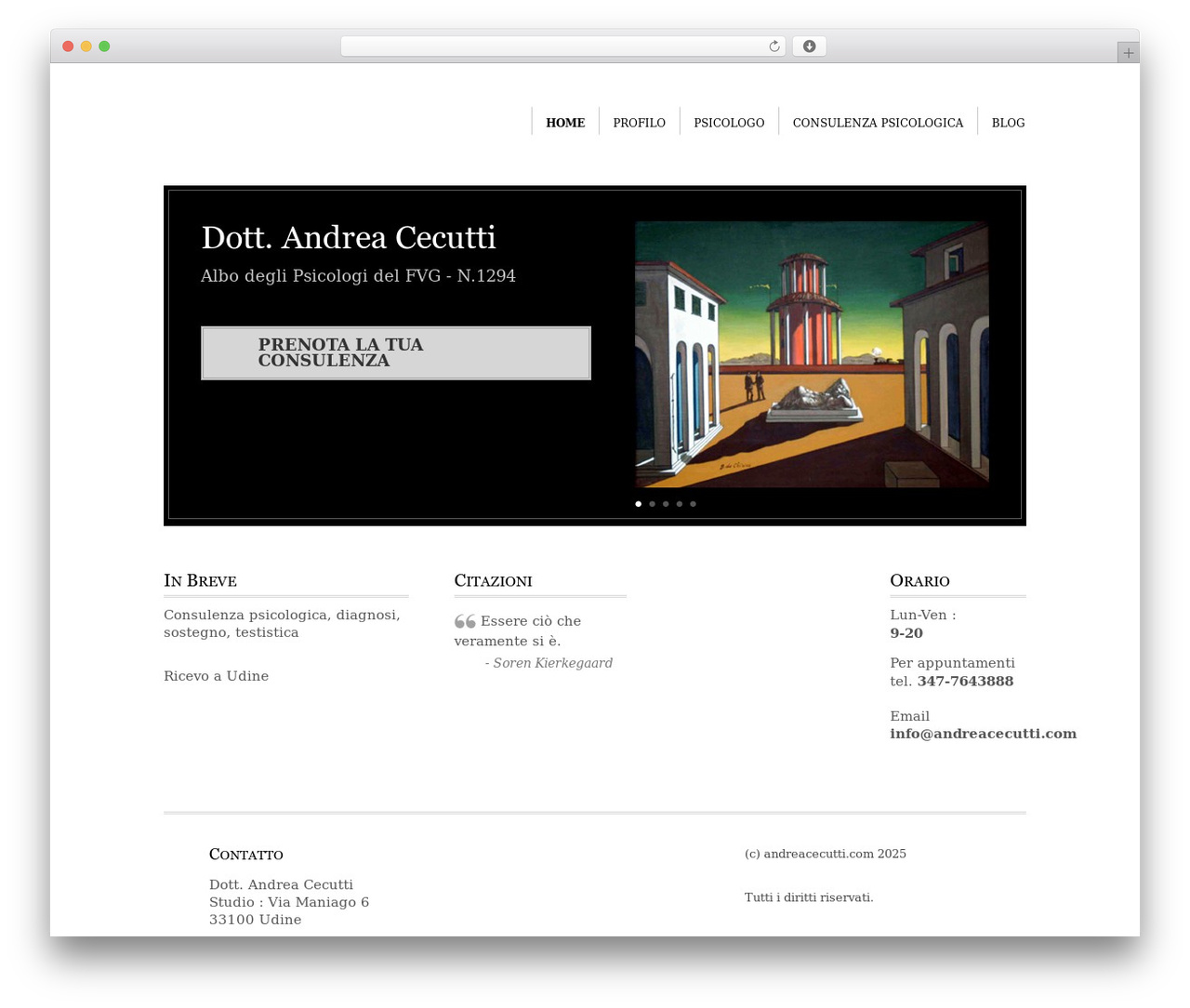 Specialist WordPress theme - andreacecutti.com Specialist WordPress theme - andreacecutti.com