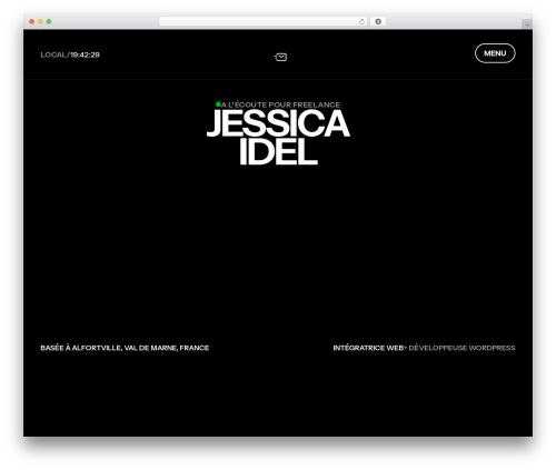 Theme WordPress Bronx - jessica-idel.fr