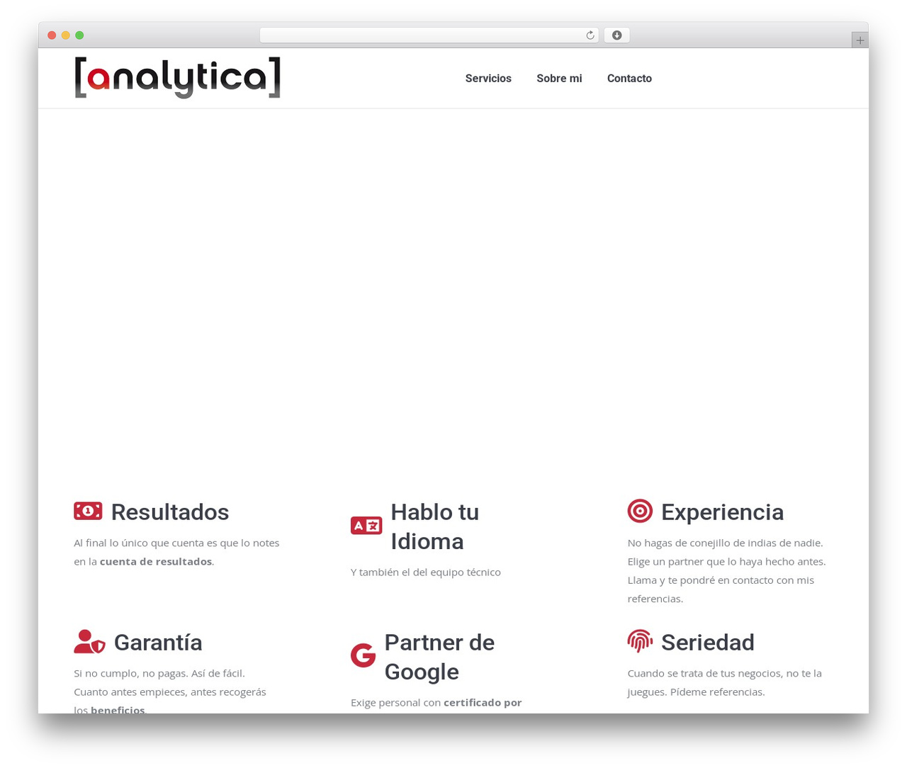 The7 WordPress theme - analytica.es The7 WordPress theme - analytica.es