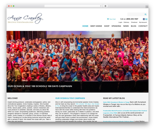 Theme WordPress cherry - anniecrawley.com
