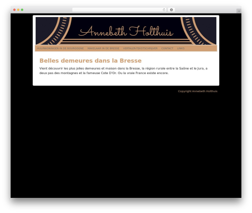 Genesis responsive header customizer WordPress plugin - annebeth-holthuis.com