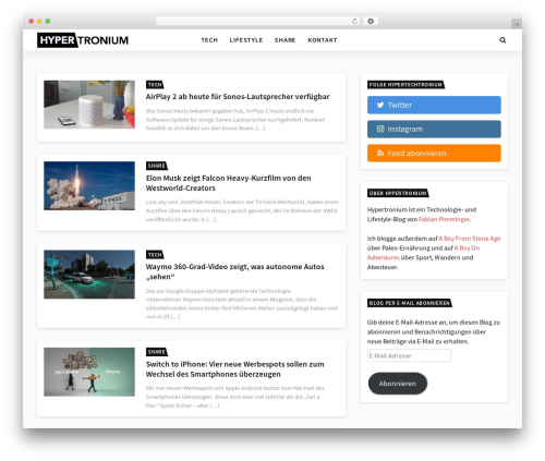CookieFox – Cookie Notice (cookiefox) free WordPress plugin - hypertronium.com CookieFox – Cookie Notice (cookiefox) free WordPress plugin - hypertronium.com