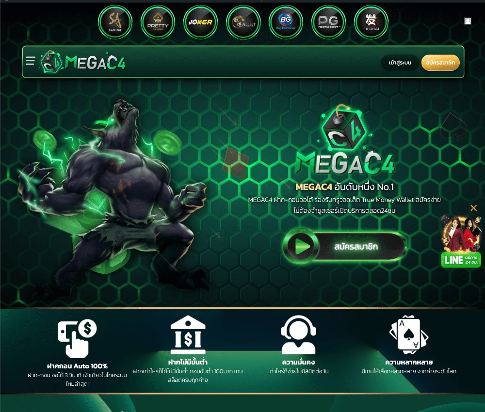 Theme WordPress MEGAC4 by iDeaBet