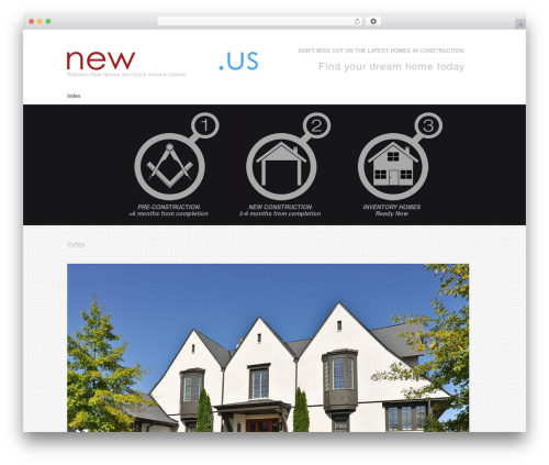 Theme WordPress NewBuild - al.newbuild.us