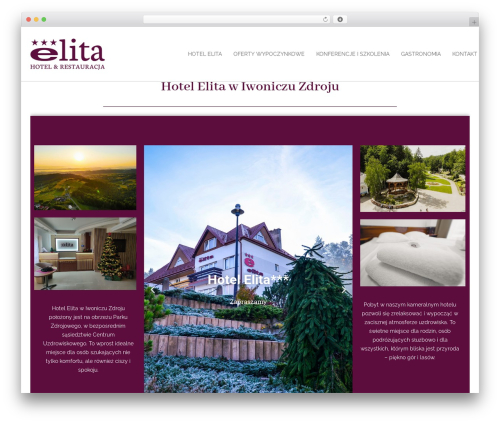Trejo theme WordPress - hotelelita.pl