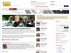 VOD premium WordPress theme VOD premium WordPress theme