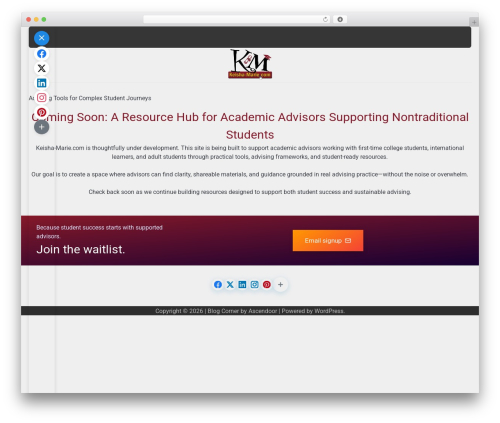 Easy share solution (easy-share-solution) free WordPress plugin - keisha-marie.com Easy share solution (easy-share-solution) free WordPress plugin - keisha-marie.com