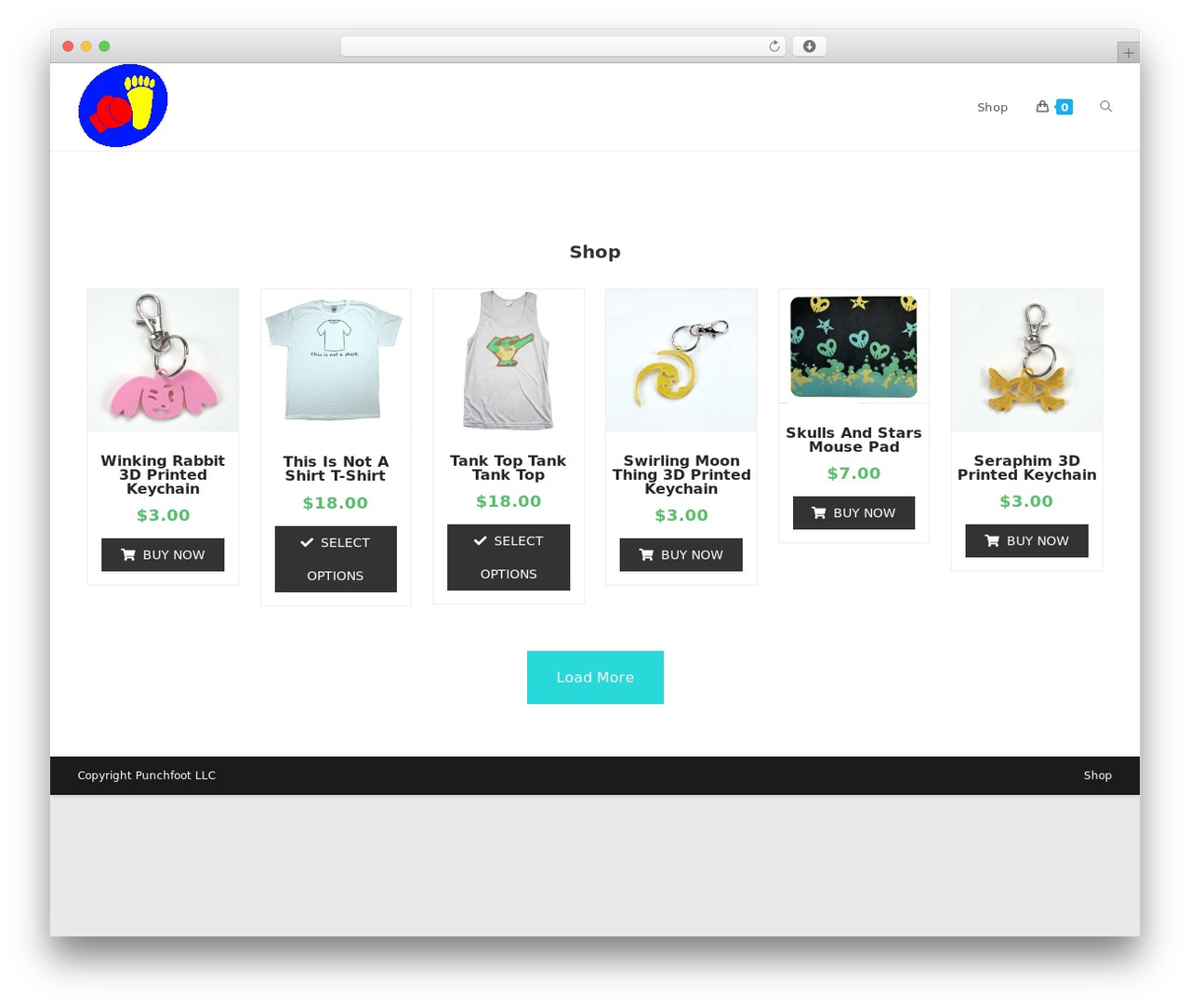 WordPress theme OceanWP - punchfoot.com
