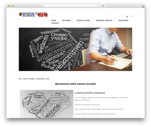 WordPress theme Patti - benedict-lugano.ch