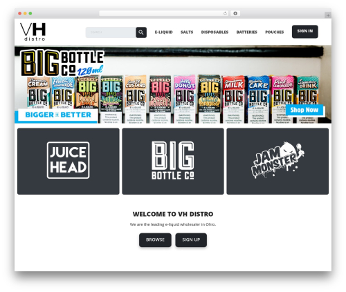 WordPress theme Apache - vhdistro.com