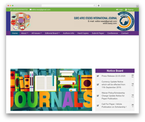 WordPress theme ASHRAF-TECH eDUCATION 1.0.1 - easij.com