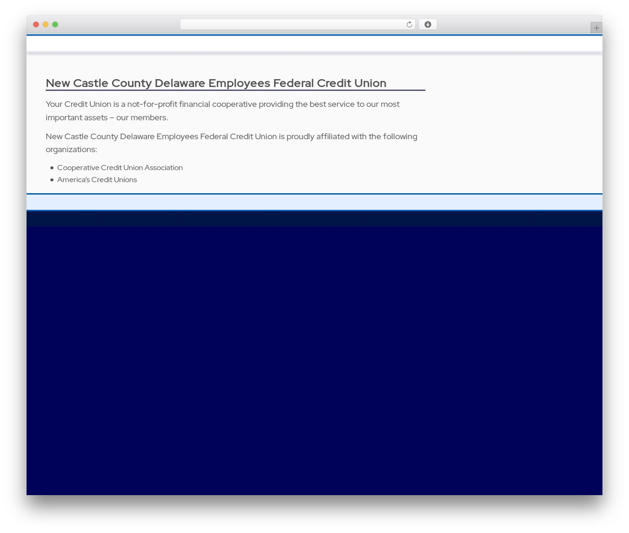 WordPress theme Builder - nccdefcu.com