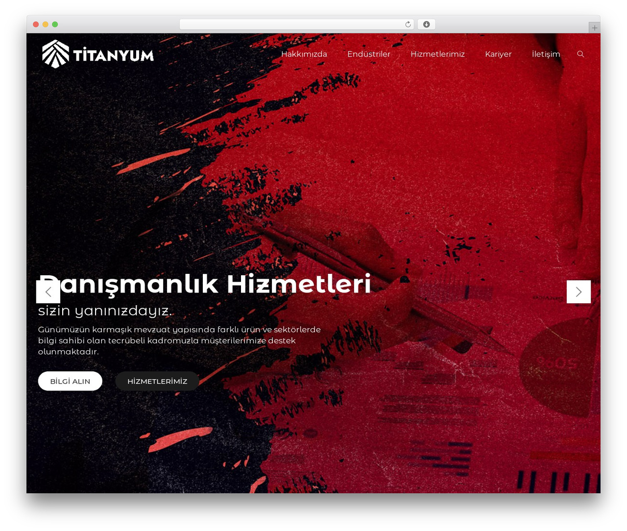 WordPress theme De Jure - titanyum.com.tr