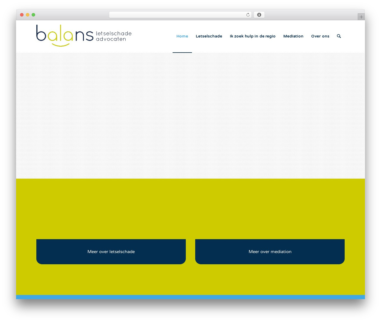 WordPress theme Enfold - balansletselschade.nl