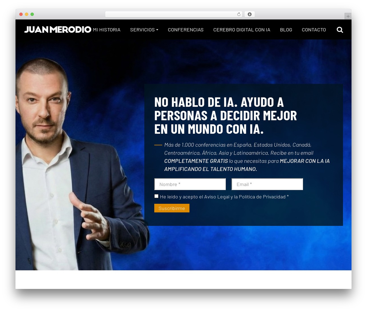 WordPress theme ExpacioWeb Base - juanmerodio.com