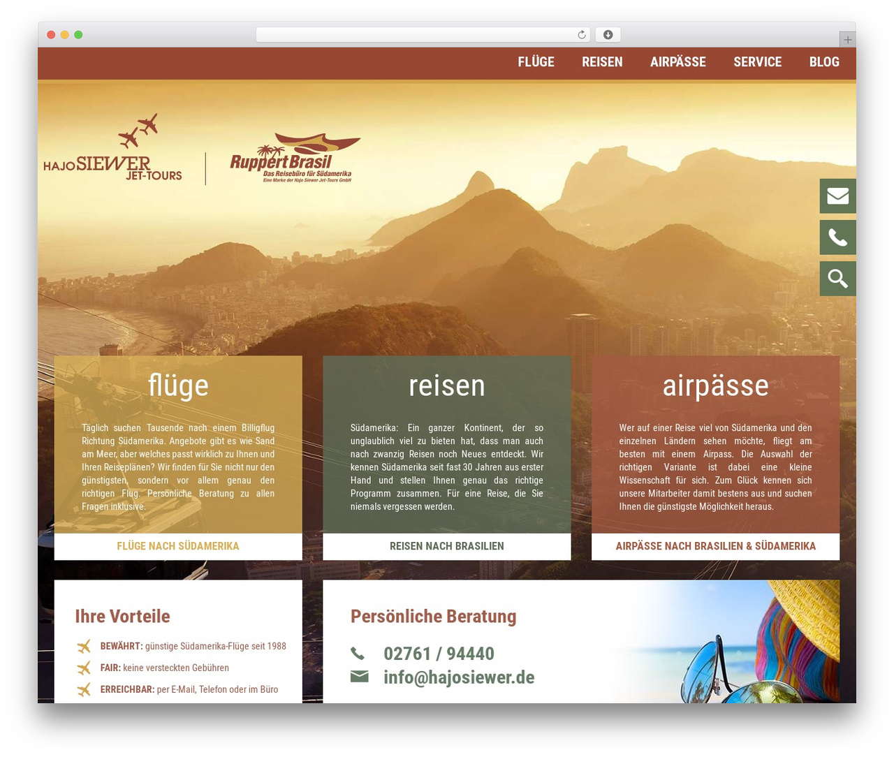 WordPress theme Hajosiewer Theme - hajosiewer.de