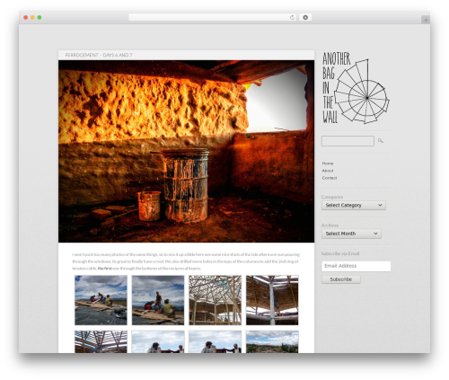 WordPress theme Stumblr - anotherbaginthewall.com