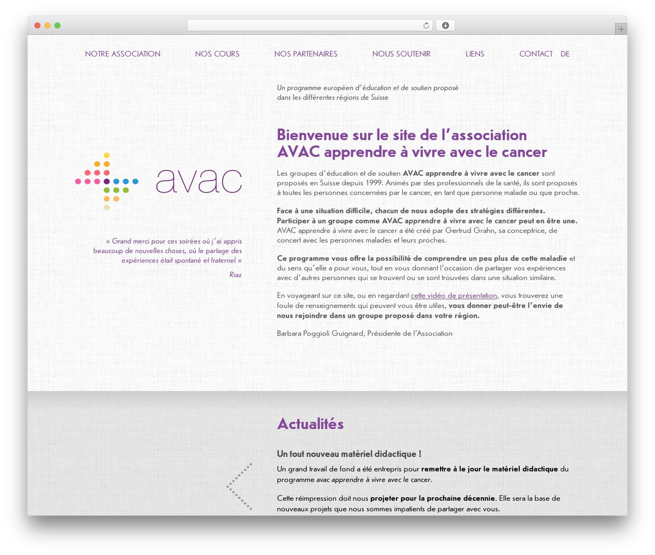 WordPress theme Theme avac - avac.ch WordPress theme Theme avac - avac.ch