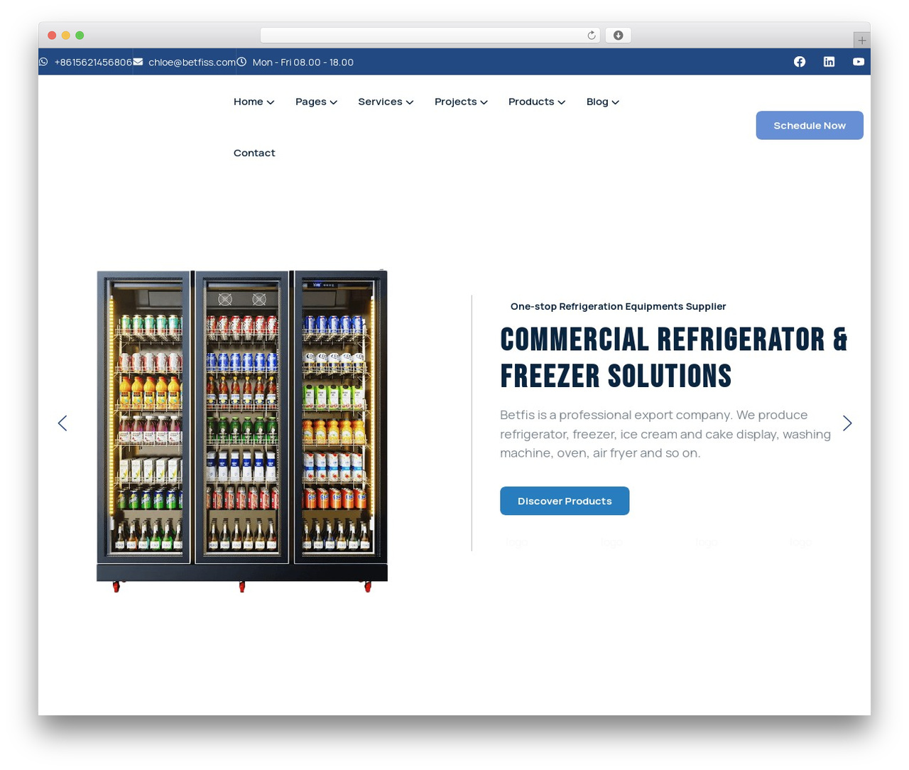 WordPress website theme Coolair - qs-tech.top