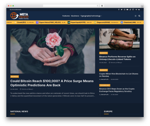 Cryptocurrency Widgets – Price Ticker & Coins List (cryptocurrency-price-ticker-widget) free WordPress plugin - metaprofit.ru Cryptocurrency Widgets – Price Ticker & Coins List (cryptocurrency-price-ticker-widget) free WordPress plugin - metaprofit.ru