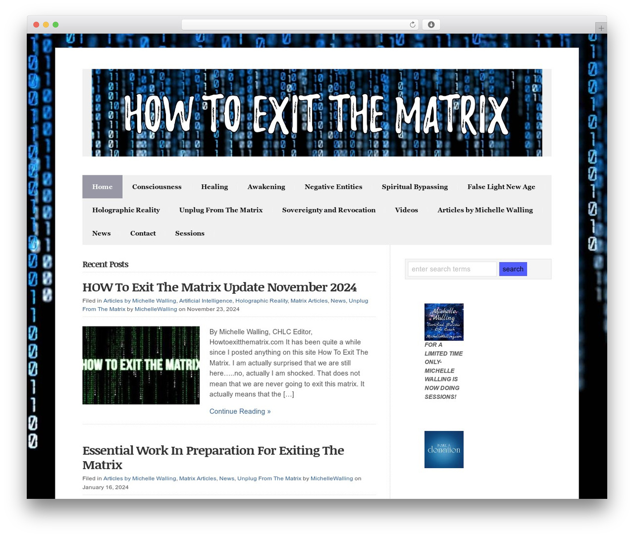 WP-Radiance WordPress theme - howtoexitthematrix.com