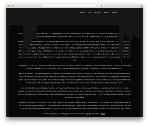 Theater for WordPress (theatre) free WordPress plugin - isabellenelson.com Theater for WordPress (theatre) free WordPress plugin - isabellenelson.com