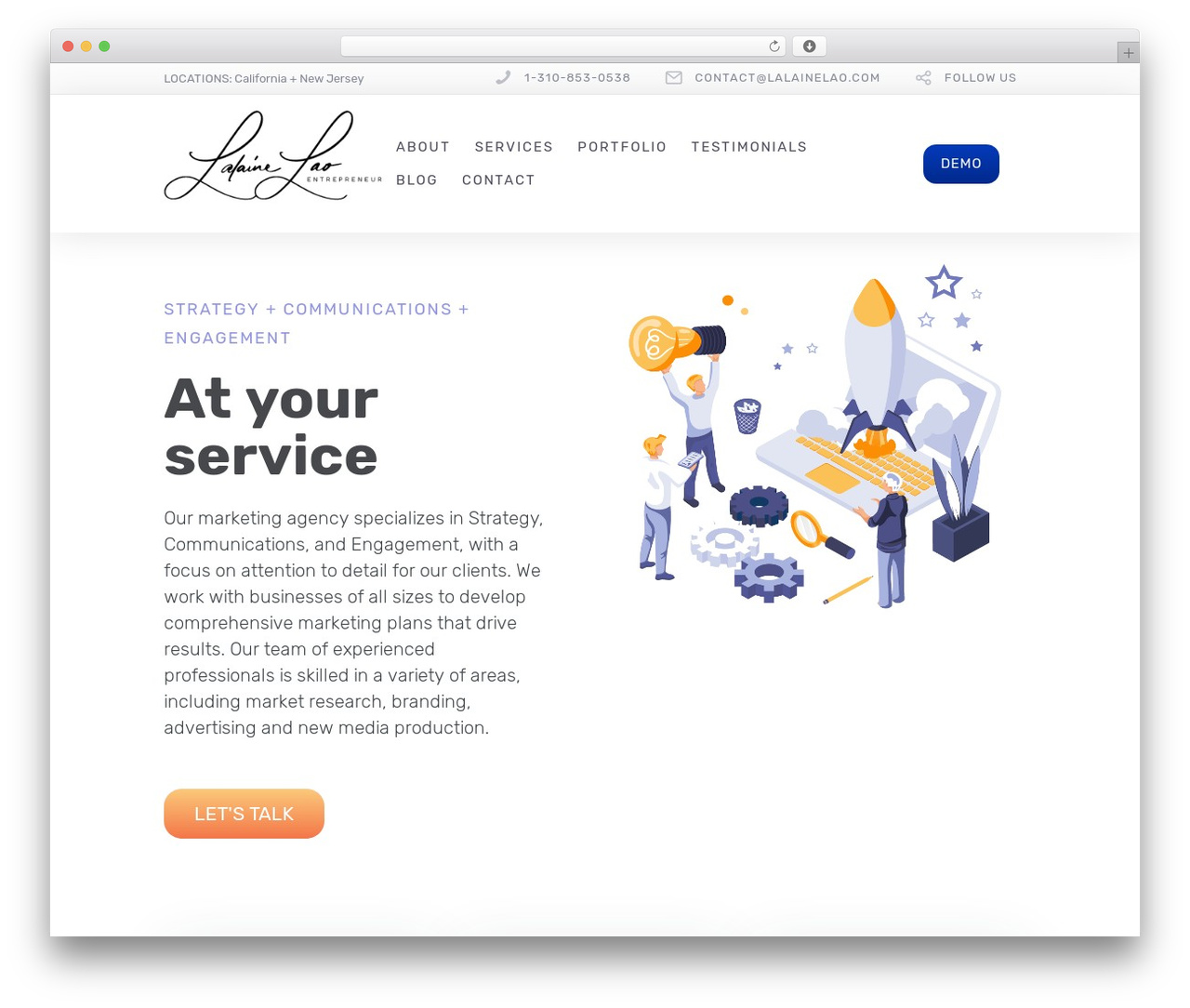 WP theme SEOWP - lalainelao.com