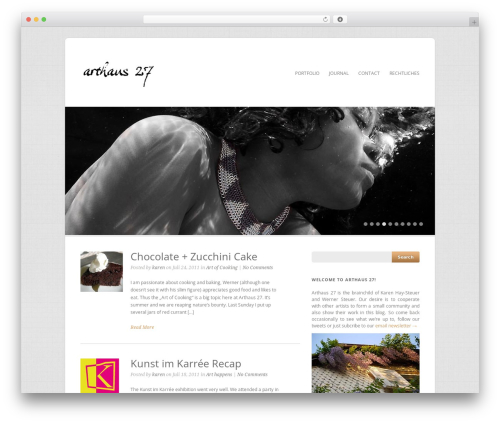 WP theme Filtered - arthaus27.de