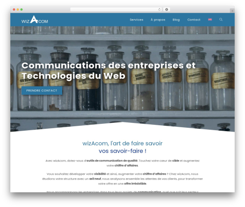 WP theme OceanWP - wizacom.fr