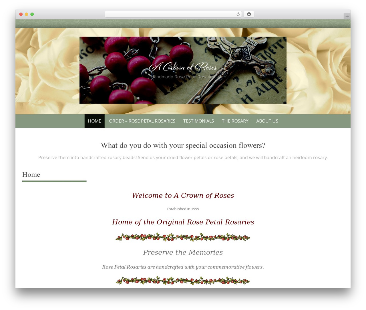 WP theme Pure & Simple Pro - acrownofroses.com WP theme Pure & Simple Pro - acrownofroses.com