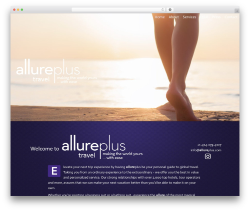 Beaver Builder Theme WordPress theme - allureplus.com