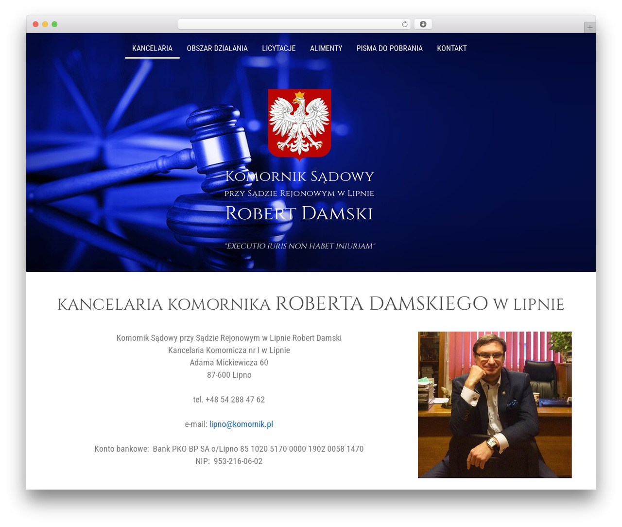 GeneratePress theme WordPress - komornikdamski.pl