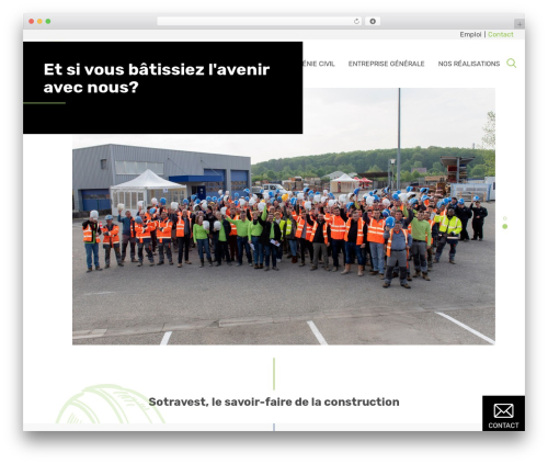 Infra WordPress theme - sotravest.fr