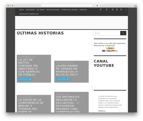 Theme WordPress Presso - historiasdelahistoria.com