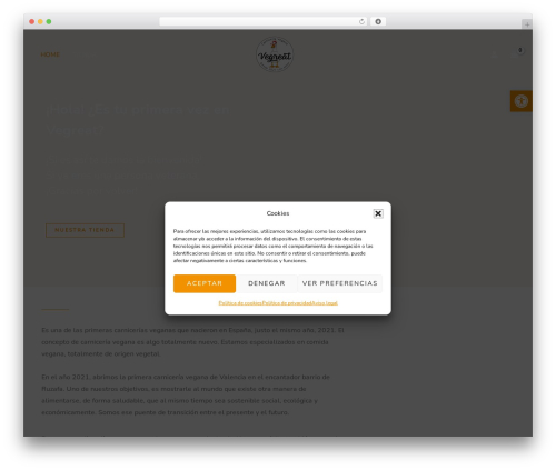 Theme WordPress aeuroweb - vegreat.es